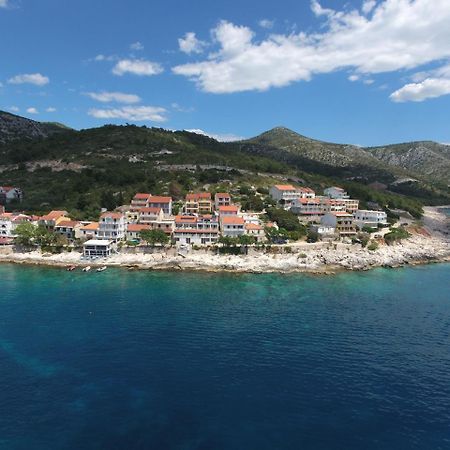 Luxury Bellavista Amazing Sea Holidays With Private Beach & Parking Milna  Eksteriør bilde