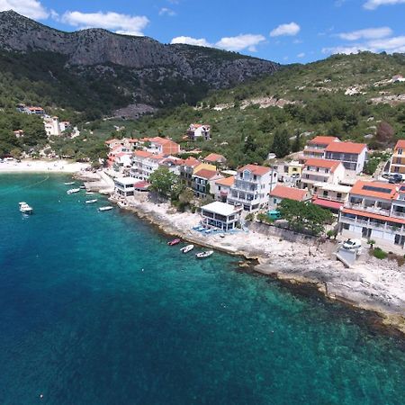 Luxury Bellavista Amazing Sea Holidays With Private Beach & Parking Milna  Eksteriør bilde