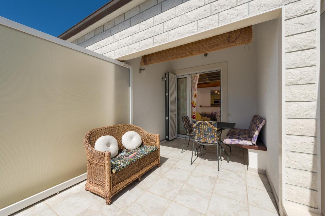 Luxury Bellavista Amazing Sea Holidays With Private Beach & Parking Milna  Eksteriør bilde