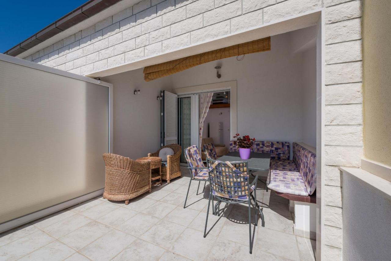 Luxury Bellavista Amazing Sea Holidays With Private Beach & Parking Milna  Eksteriør bilde