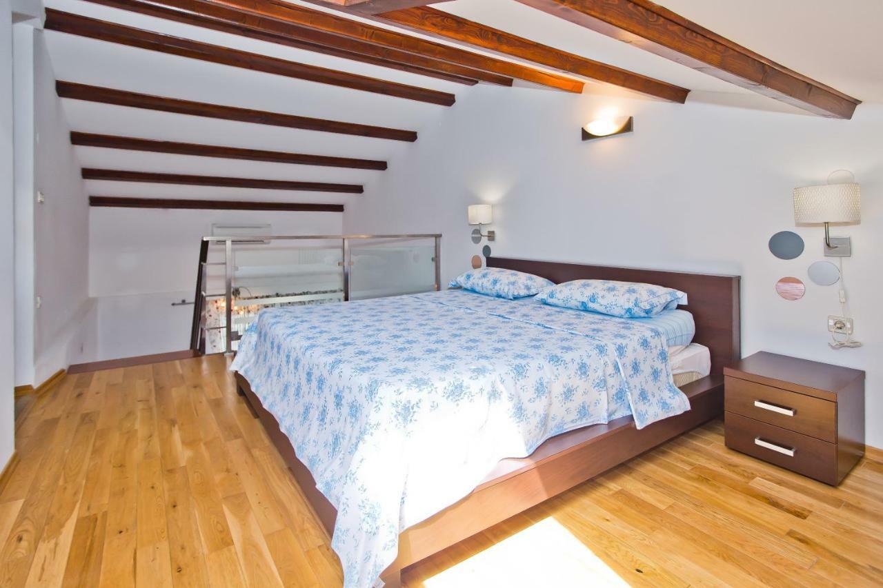 Luxury Bellavista Amazing Sea Holidays With Private Beach & Parking Milna  Eksteriør bilde